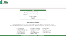 Tablet Screenshot of fbgwebportal.fbgservices.com